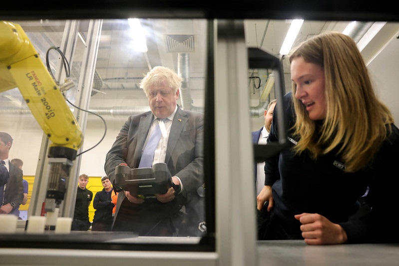 Prime Minister Boris Johnson visit