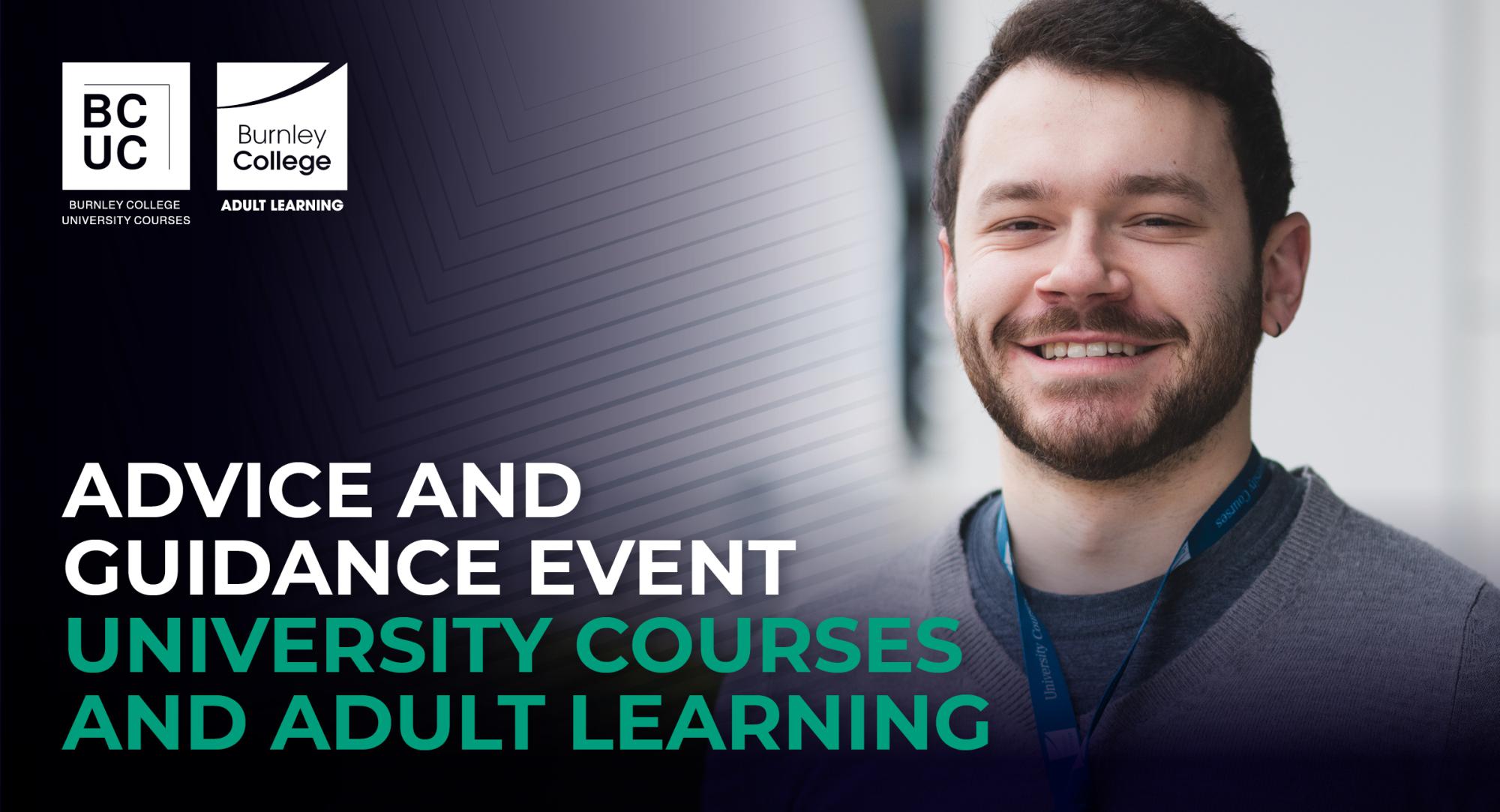 Advice & Guidance Event – Adult Learning and University Courses
