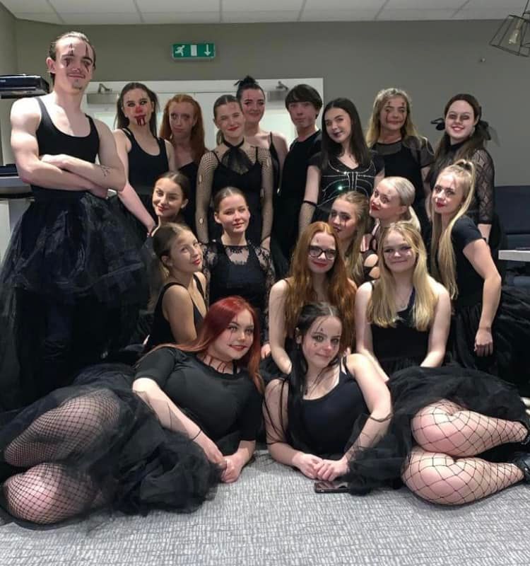 Performing Arts Students from Burnley College Sixth Form Centre