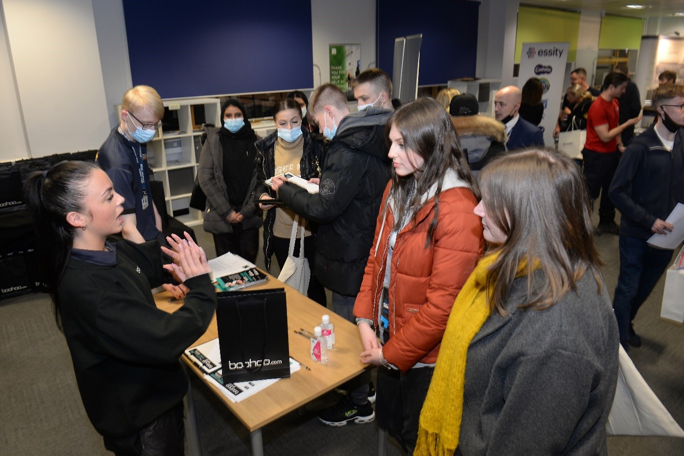 Boohoo at Burnley College